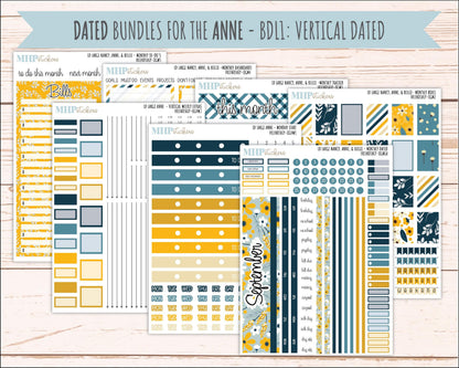 SEPTEMBER 2026 Stickers for Large Nancy, Anne, & Billie Planners. Laurel Denise Planners. "Friendship" || OG