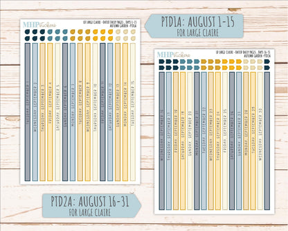 SEPTEMBER 2026 Stickers for the Large Scout, Large Claire, and Large Luna Laurel Denise Planners "Friendship" || PT