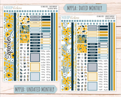SEPTEMBER 2026 Stickers for The Small Rose Laurel Denise Planner. "Friendship" || MPP