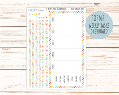 AUGUST 2026 Stickers for The Jo, Laurel Denise Planner "Hello Sunshine" || POP
