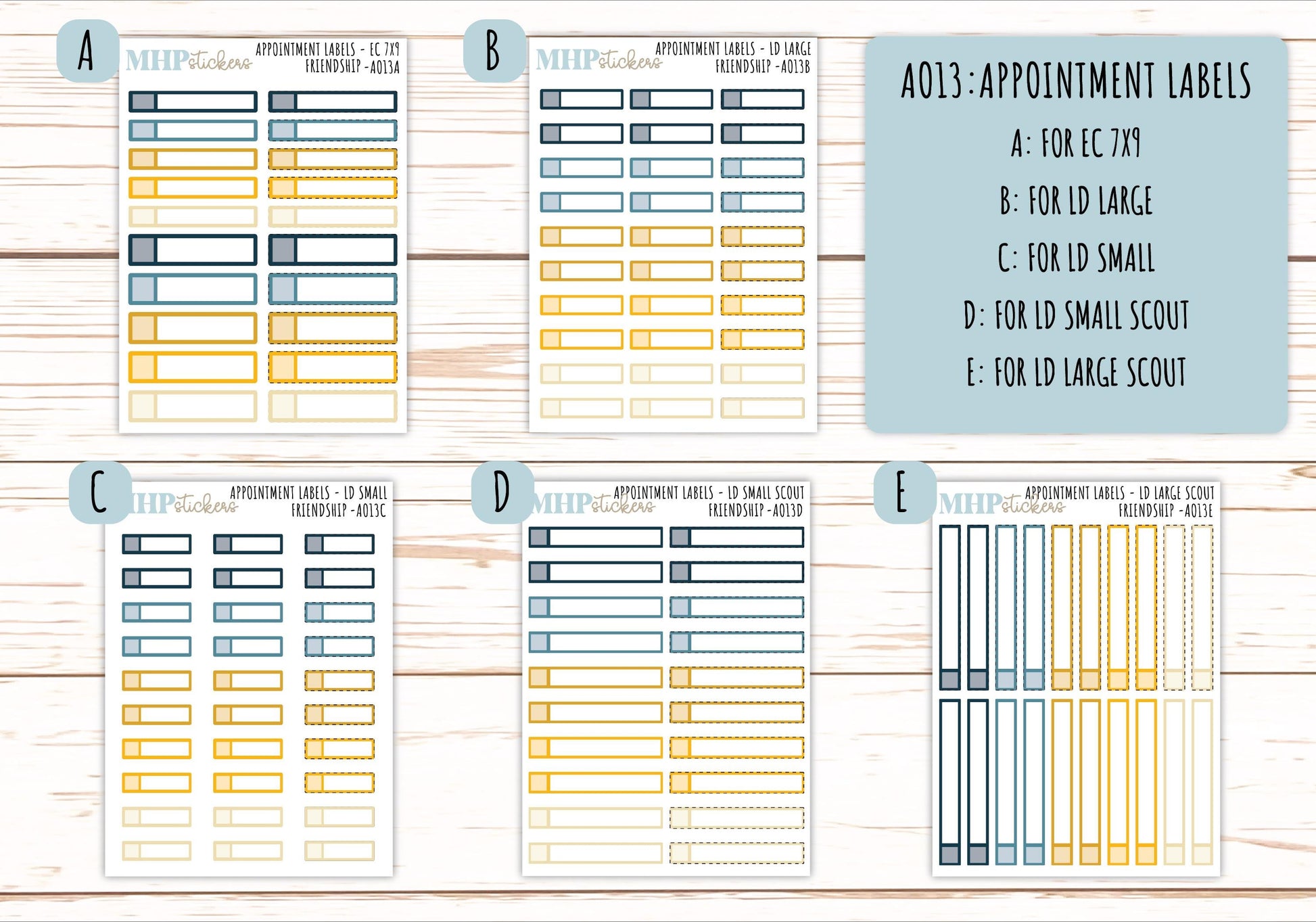 Basic Labels & Habit Trackers. ADD-On's for Monthly Kits "Friendship" || AOBL