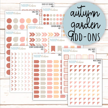 ADD-On's for Monthly Kits "Autumn Garden" || AO