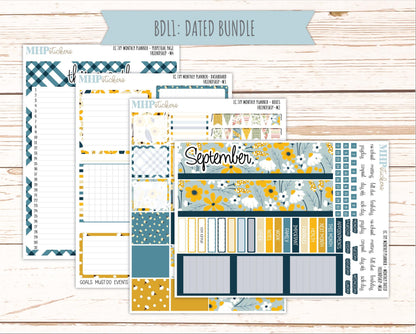 SEPTEMBER Monthly Kit for 7x9 Erin Condren Planners. 2026 Collection "Friendship" || ECM