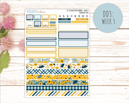 SEPTEMBER Daily Duo Sticker Kit for 7x9 Erin Condren Planners. 2026 Collection "Friendship" || ECDD