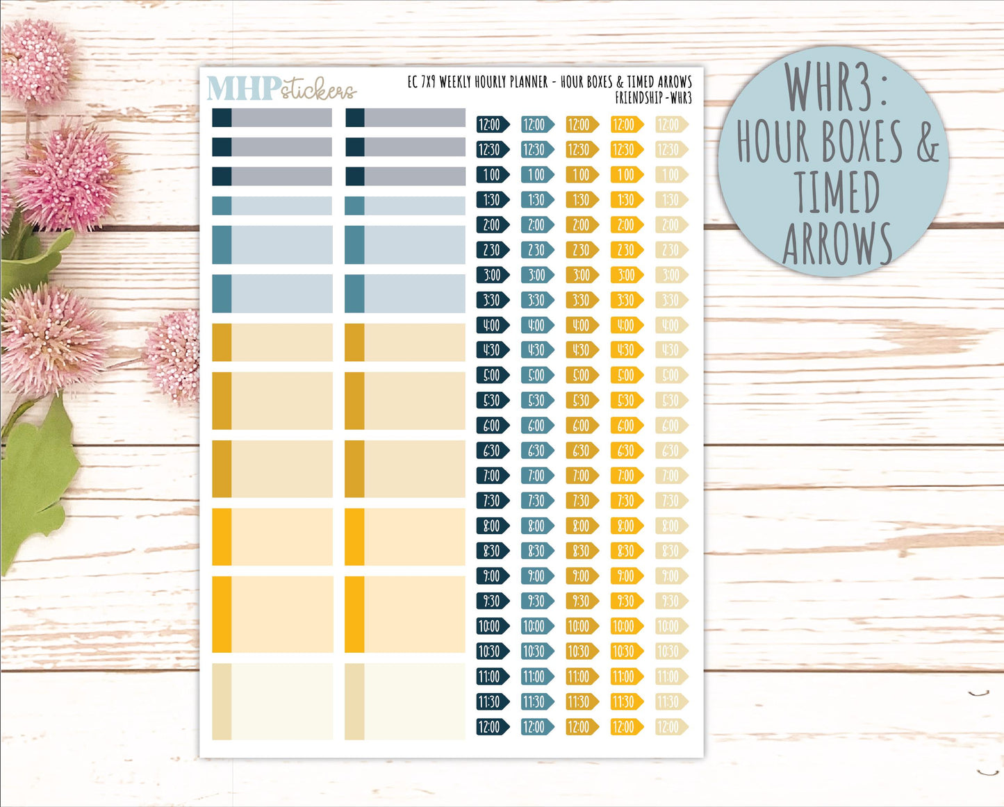 SEPTEMBER Weekly Hourly Planning Kits for 7x9 Erin Condren Planners. 2026 Collection "Friendship" || ECWHR