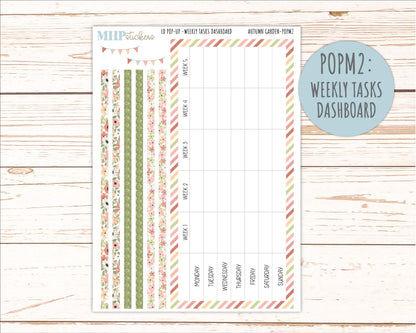 SEPTEMBER 2026 Stickers for The Jo, Laurel Denise Planner "Autumn Garden" || POP