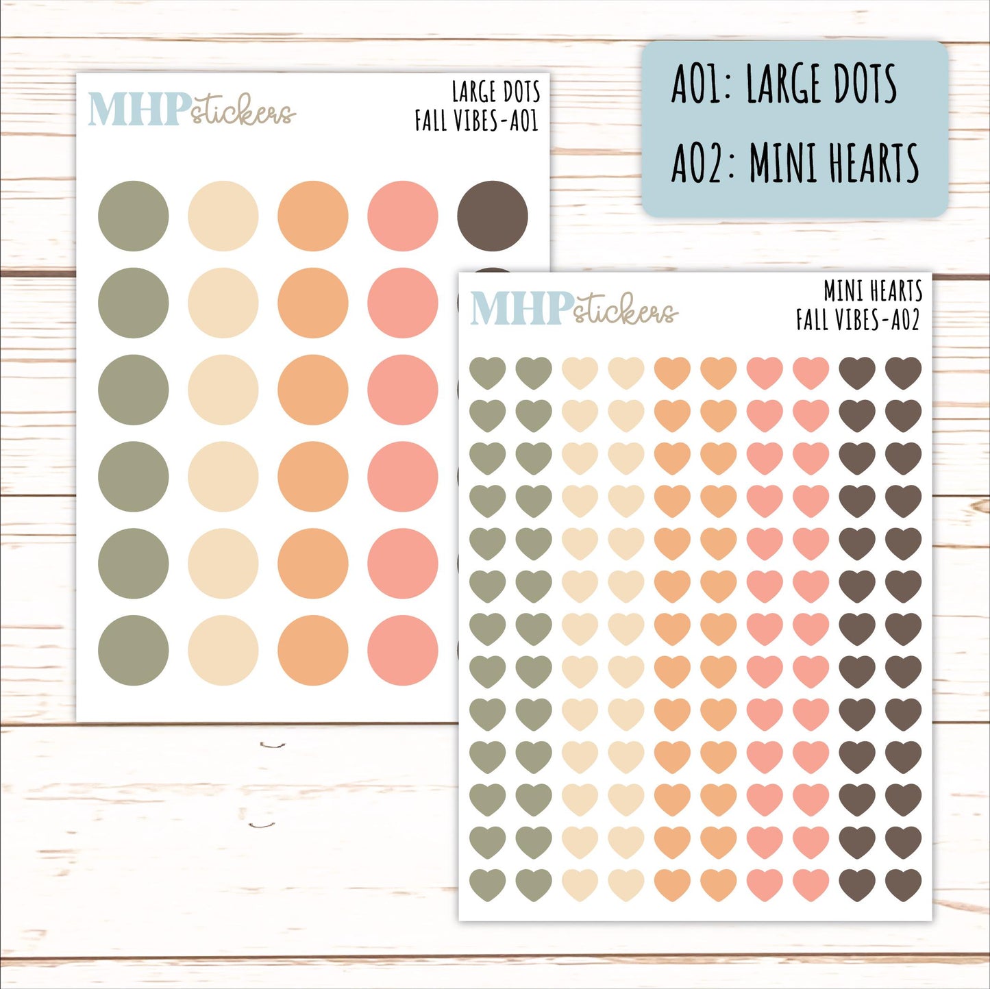 ADD-On's for Monthly Kits "Fall Vibes" || AO