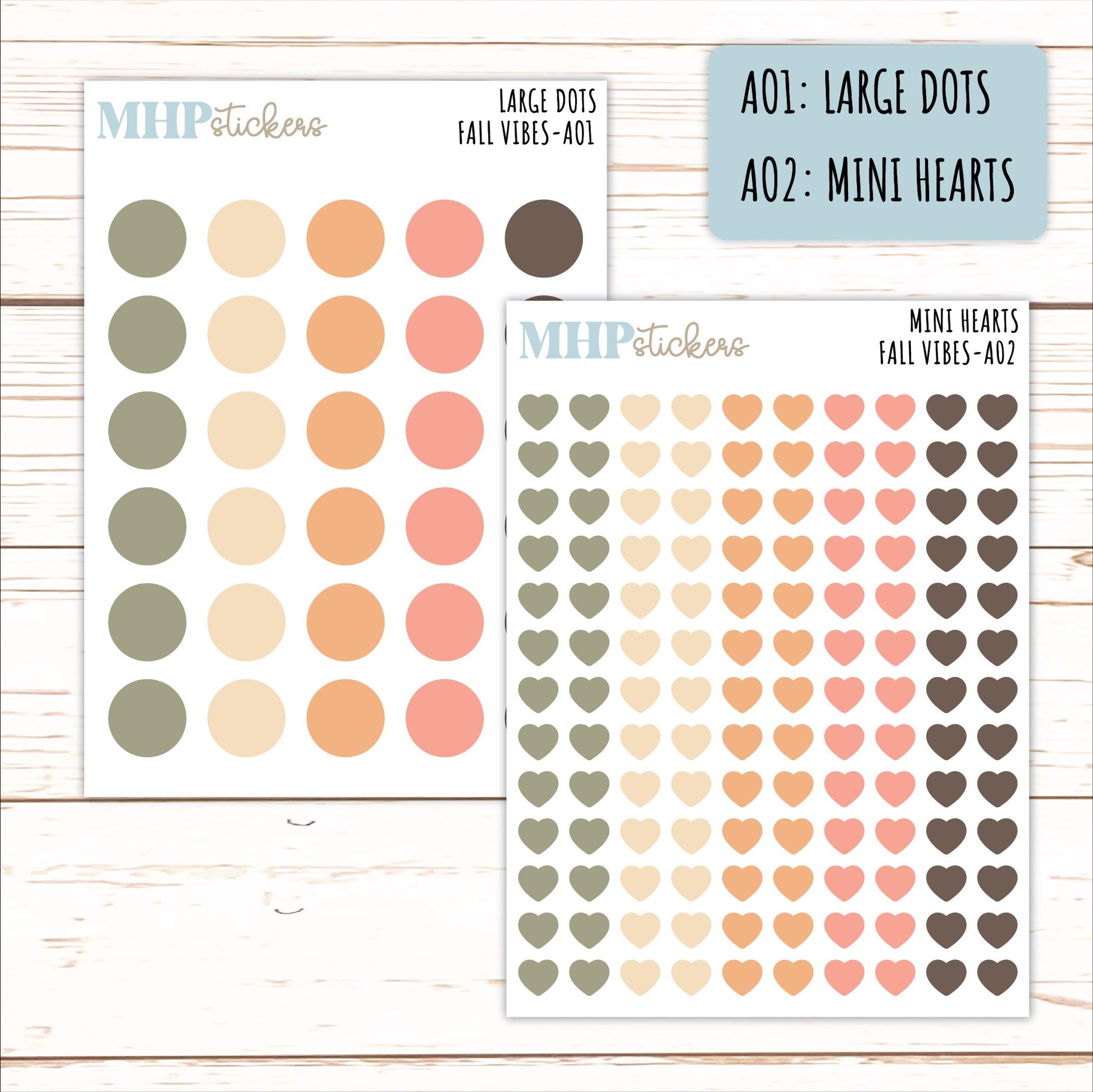 ADD-On's for Monthly Kits "Fall Vibes" || AO