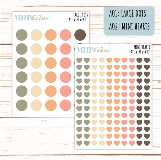 ADD-On's for Monthly Kits "Fall Vibes" || AO