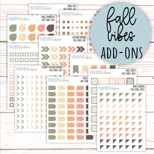 ADD-On's for Monthly Kits "Fall Vibes" || AO