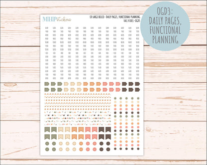 OCTOBER 2026 Stickers for Large Nancy, Anne, & Billie Planners. Laurel Denise Planners. "Fall Vibes" || OG