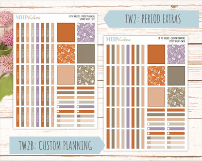 OCTOBER Stickers for The Valerie Laurel Denise Planner "Spooky Night" || TC