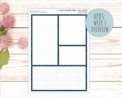 AUGUST & SEPTEMBER Stickers for Happy Planner Classic Dashboard Layout. 2026 Collection. "School Life" || HPD