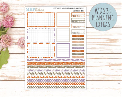 OCTOBER Daily Duo Sticker Kit for 7x9 Erin Condren Planners. 2026 Collection "Spooky Night" || ECDD