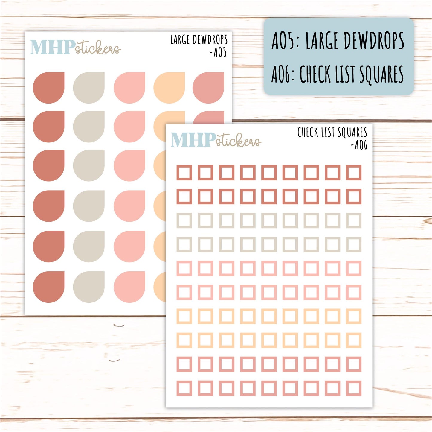 ADD-On's for Monthly Kits "Autumn Garden" || AO