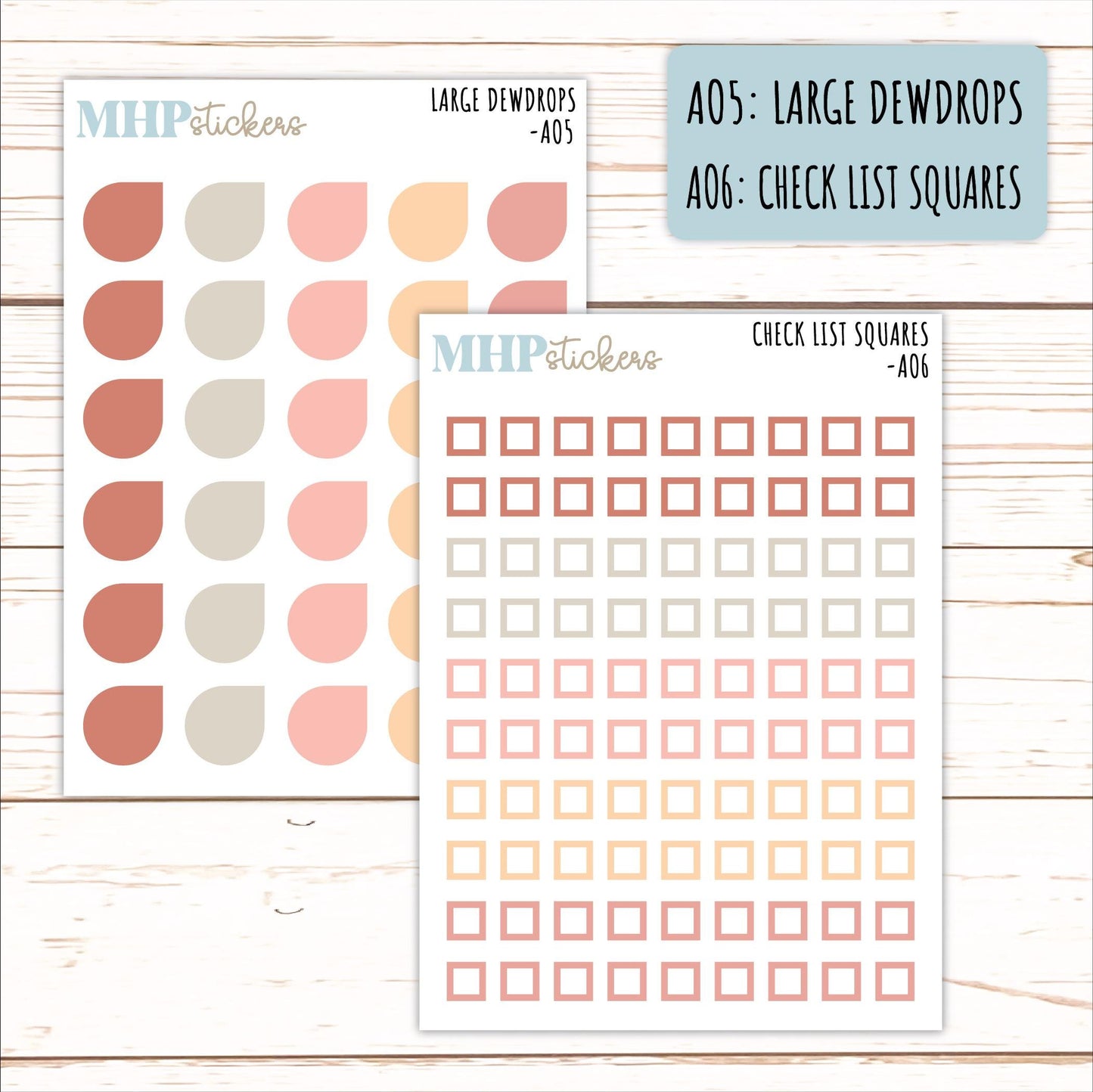ADD-On's for Monthly Kits "Autumn Garden" || AO
