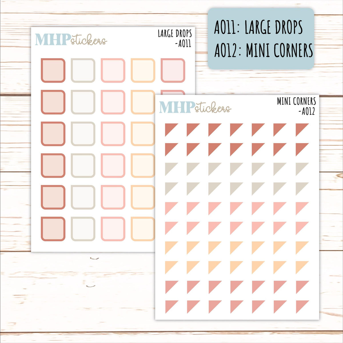 ADD-On's for Monthly Kits "Autumn Garden" || AO