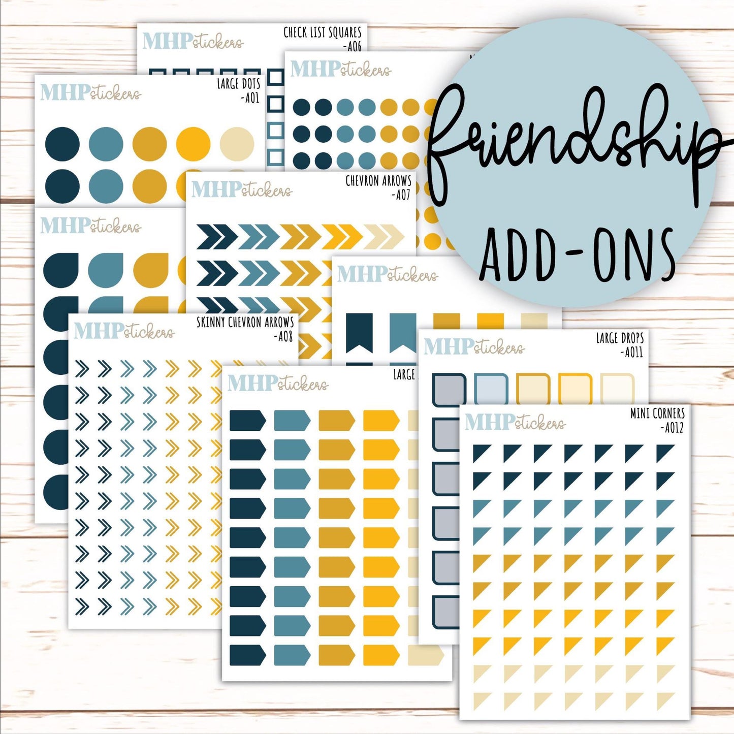 ADD-On's for Monthly Kits "Friendship" || AO