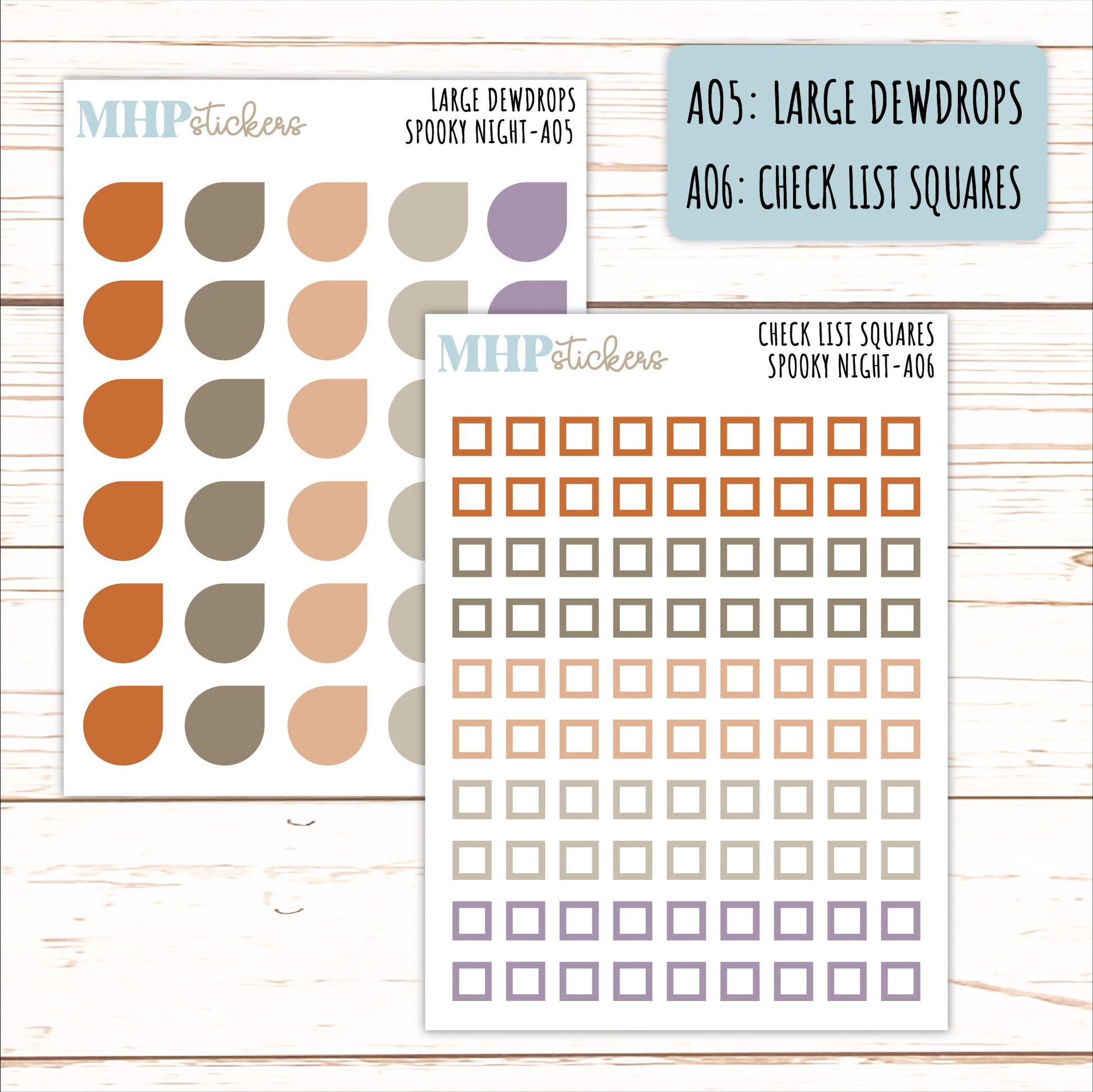 ADD-On's for Monthly Kits "Spooky Vibes" || AO