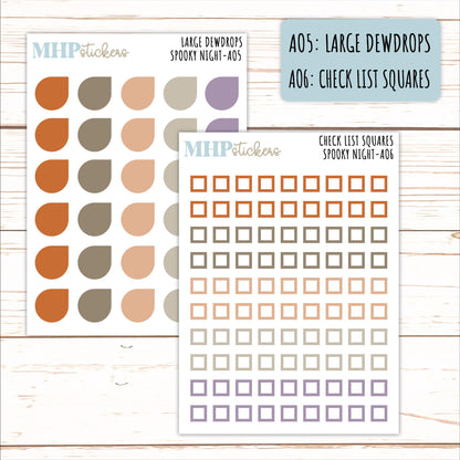 ADD-On's for Monthly Kits "Spooky Vibes" || AO