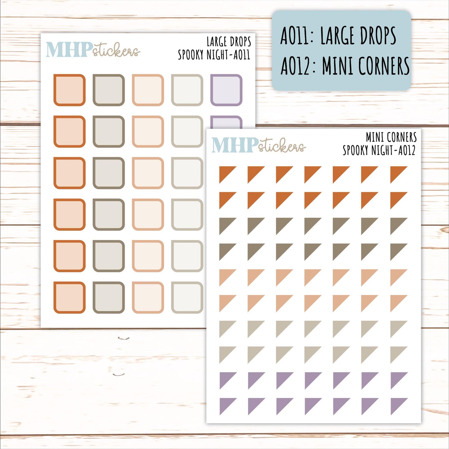 ADD-On's for Monthly Kits "Spooky Vibes" || AO