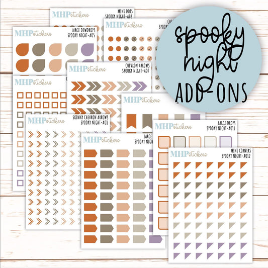 ADD-On's for Monthly Kits "Spooky Vibes" || AO