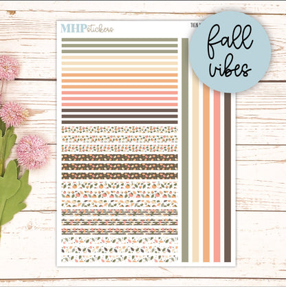 Thin Washi for Laurel Denise Planners. Planner Stickers OCTOBER '26 || LD406