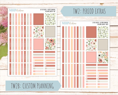 SEPTEMBER Stickers for The Valerie Laurel Denise Planner "Autumn Garden" || TC