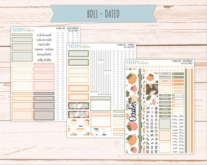 OCTOBER 2026 Stickers for The Small Rose Laurel Denise Planner. "Fall Vibes" || MPP