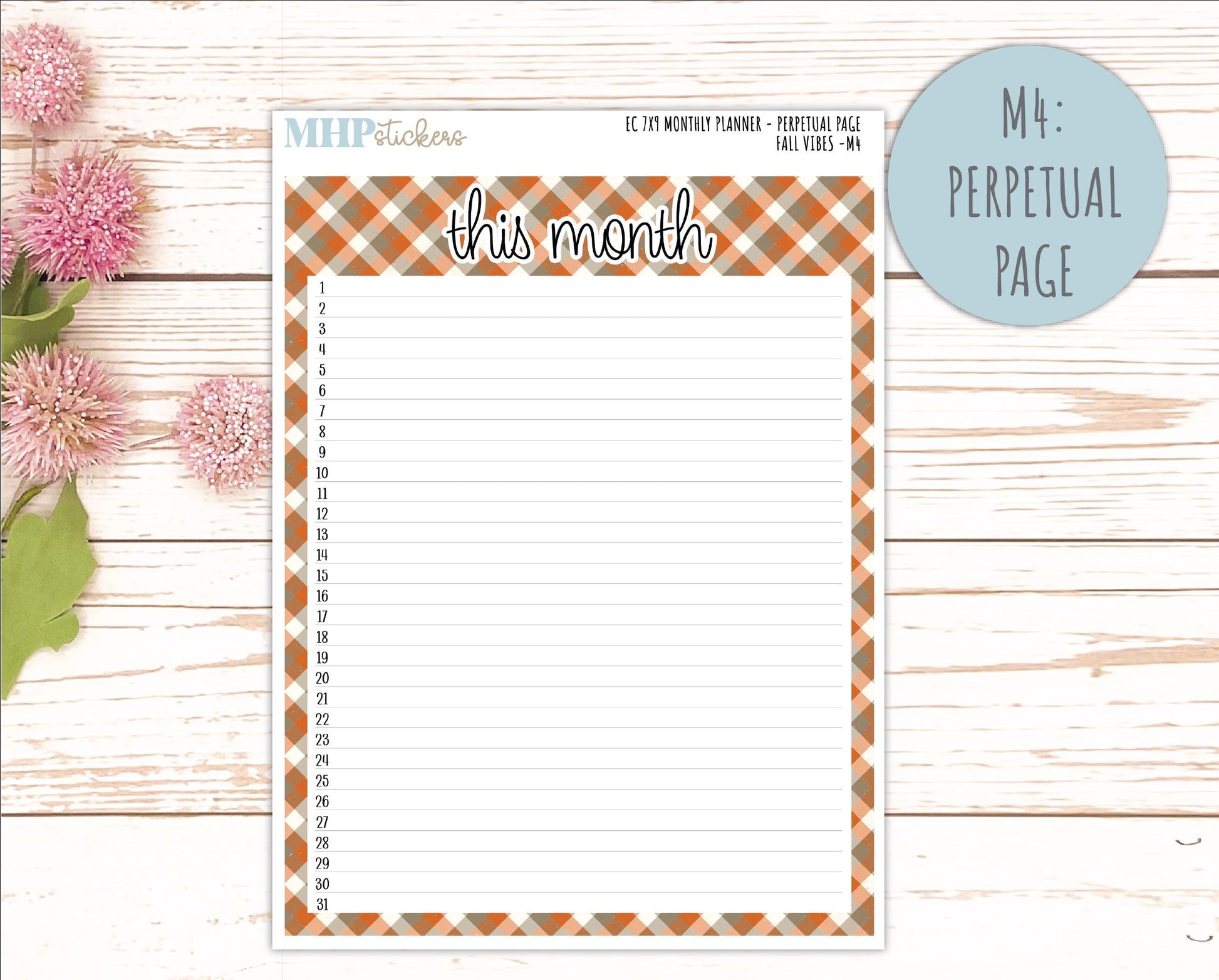 OCTOBER Monthly Kit for 7x9 Erin Condren Planners. 2026 Collection "Spooky Night" || ECM