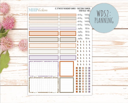 OCTOBER Weekly Dashboard Kit for 7x9 Erin Condren Planners. 2026 Collection "Spooky Night" || ECWDS