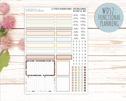 NOVEMBER Daily Duo Sticker Kit for 7x9 Erin Condren Planners. 2026 Collection "Nuts About Fall" || ECDD