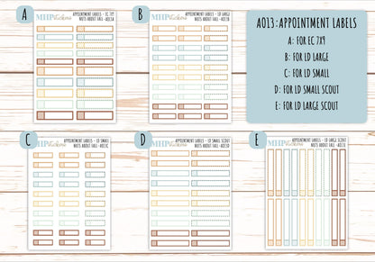 Basic Labels & Habit Trackers. Add-ons for Monthly Kits "Nuts About Fall" || AOBL