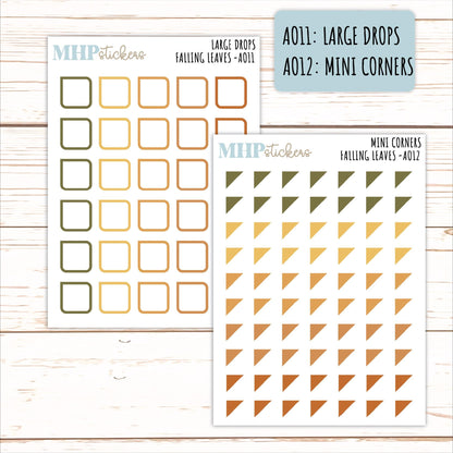 ADD-On's for Monthly Kits "Falling Leaves" || AO
