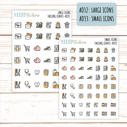 ADD-On's for Monthly Kits "Falling Leaves" || AO