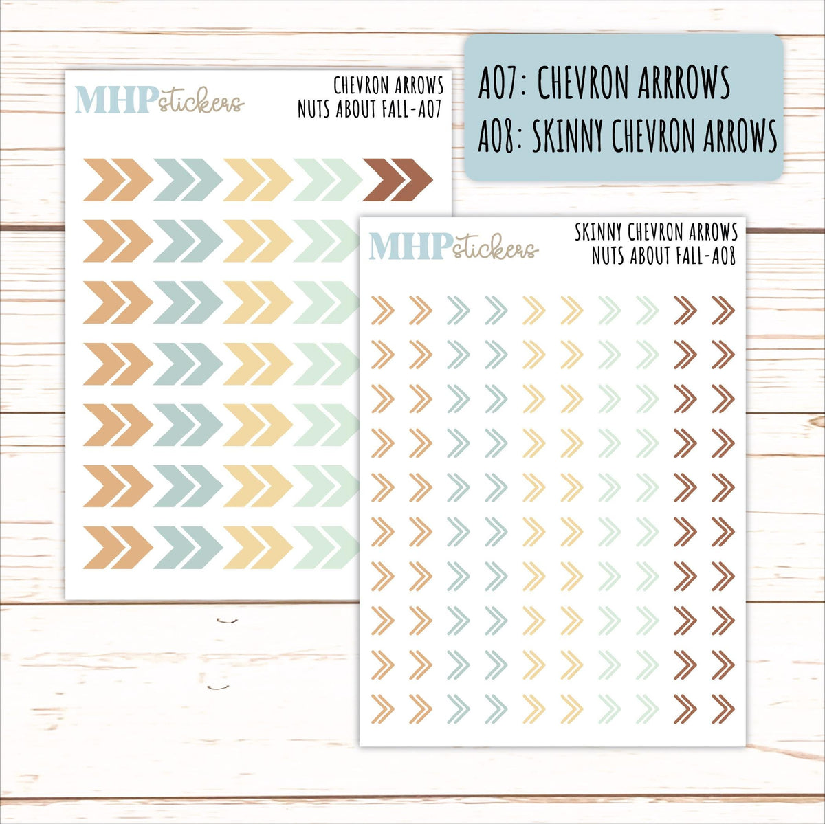 ADD-On's for Monthly Kits "Nuts About Fall" || AO