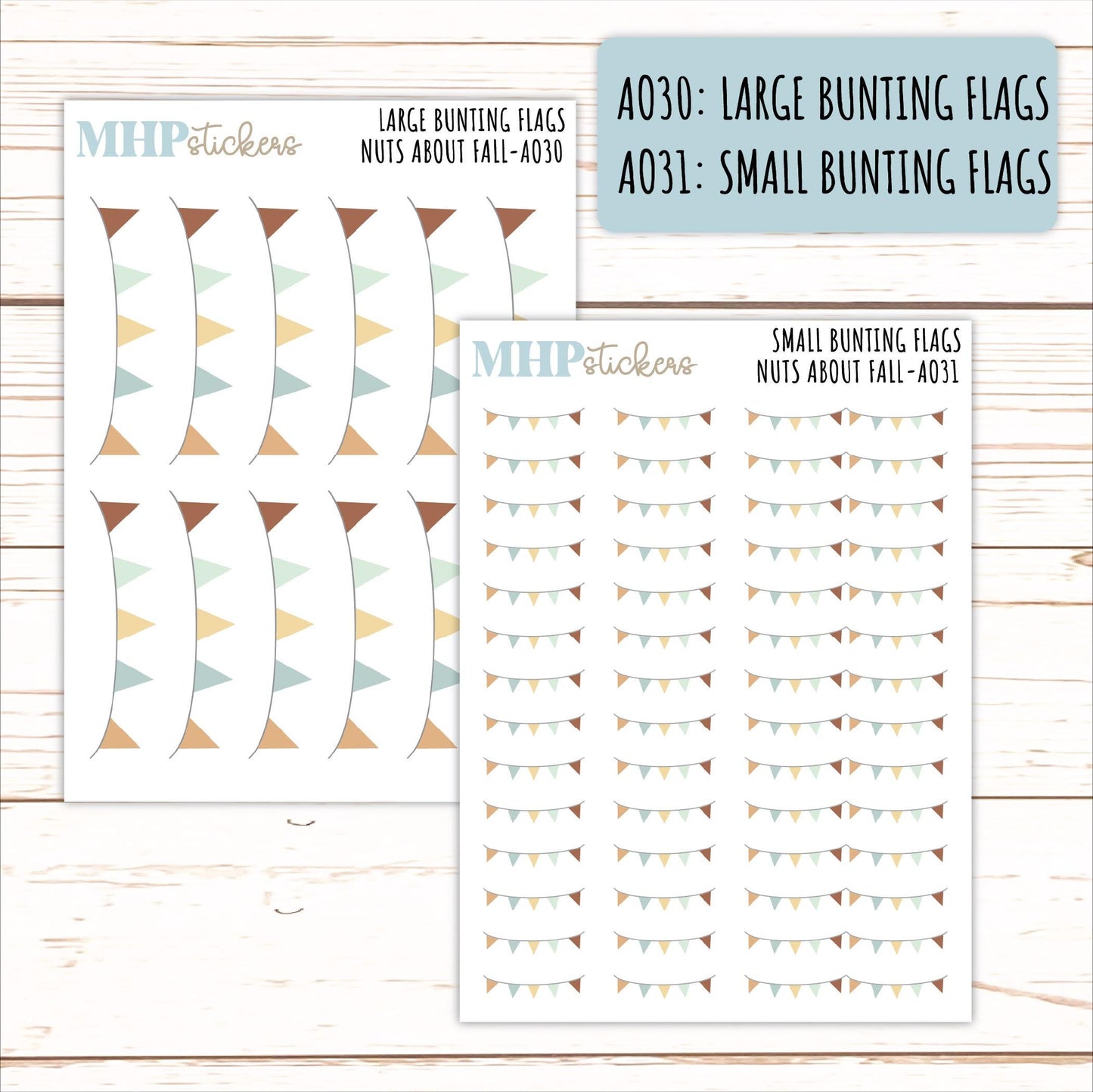 ADD-On's for Monthly Kits "Nuts About Fall" || AO