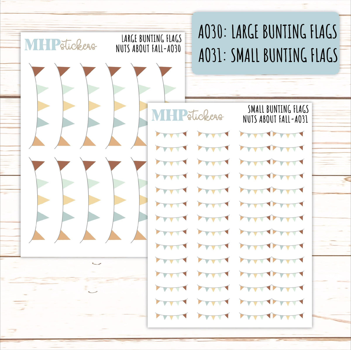 ADD-On's for Monthly Kits "Nuts About Fall" || AO