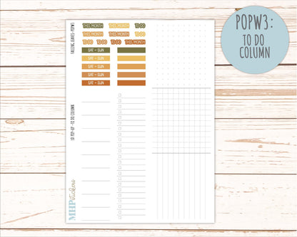 NOVEMBER 2026 Stickers for The Jo, Laurel Denise Planner "Falling Leaves" || POP