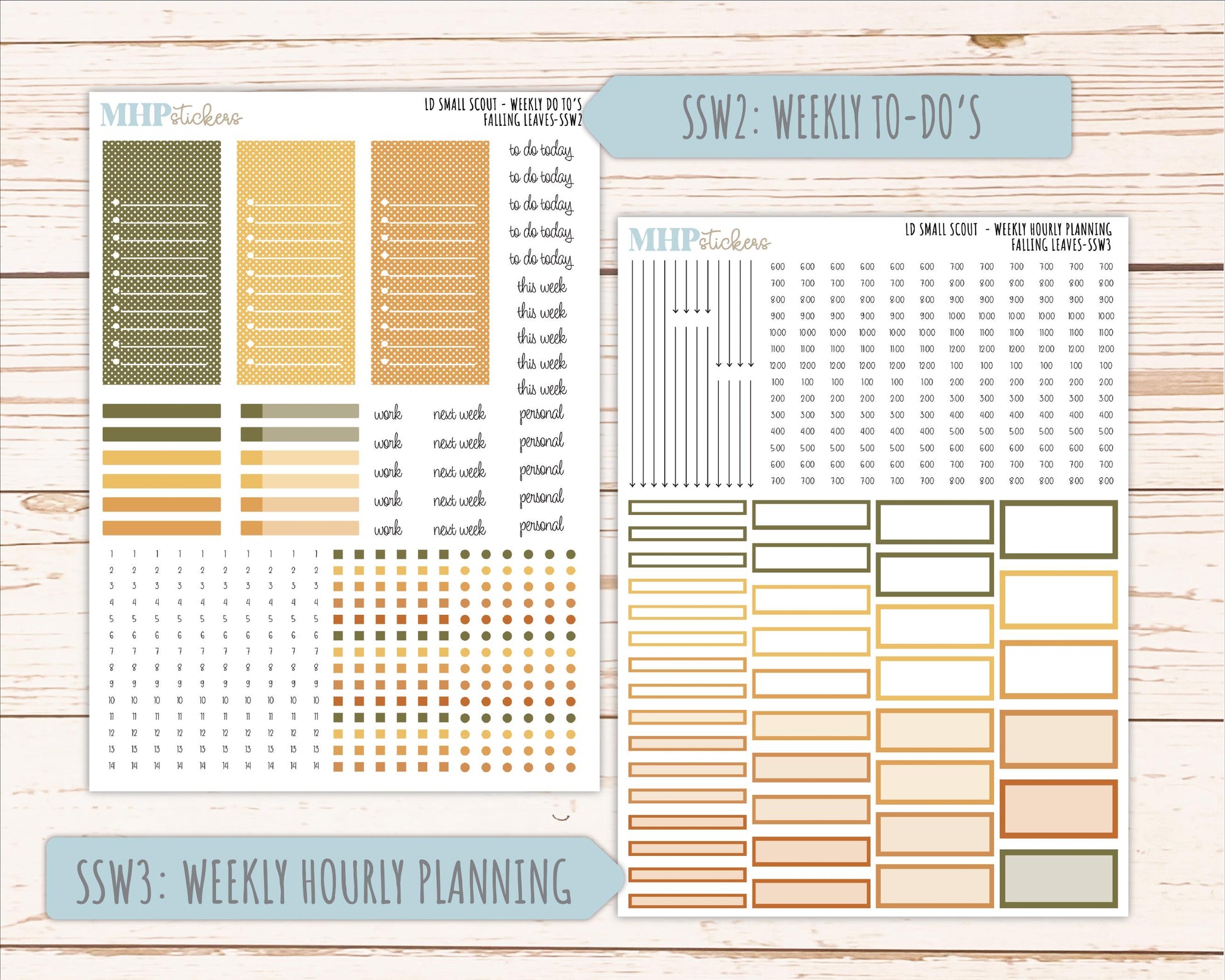 NOVEMBER 2026 Stickers for the Small Scout Planner. For Laurel Denise Planners. "Falling Leaves" || SS