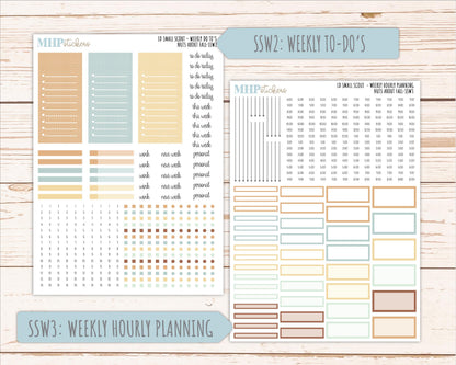 NOVEMBER 2026 Stickers for the Small Scout Planner. For Laurel Denise Planners. "Nuts About Fall" || SS