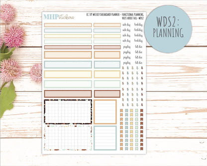 NOVEMBER Weekly Dashboard Kit for 7x9 Erin Condren Planners. 2026 Collection "Nuts About Fall" || ECWDS