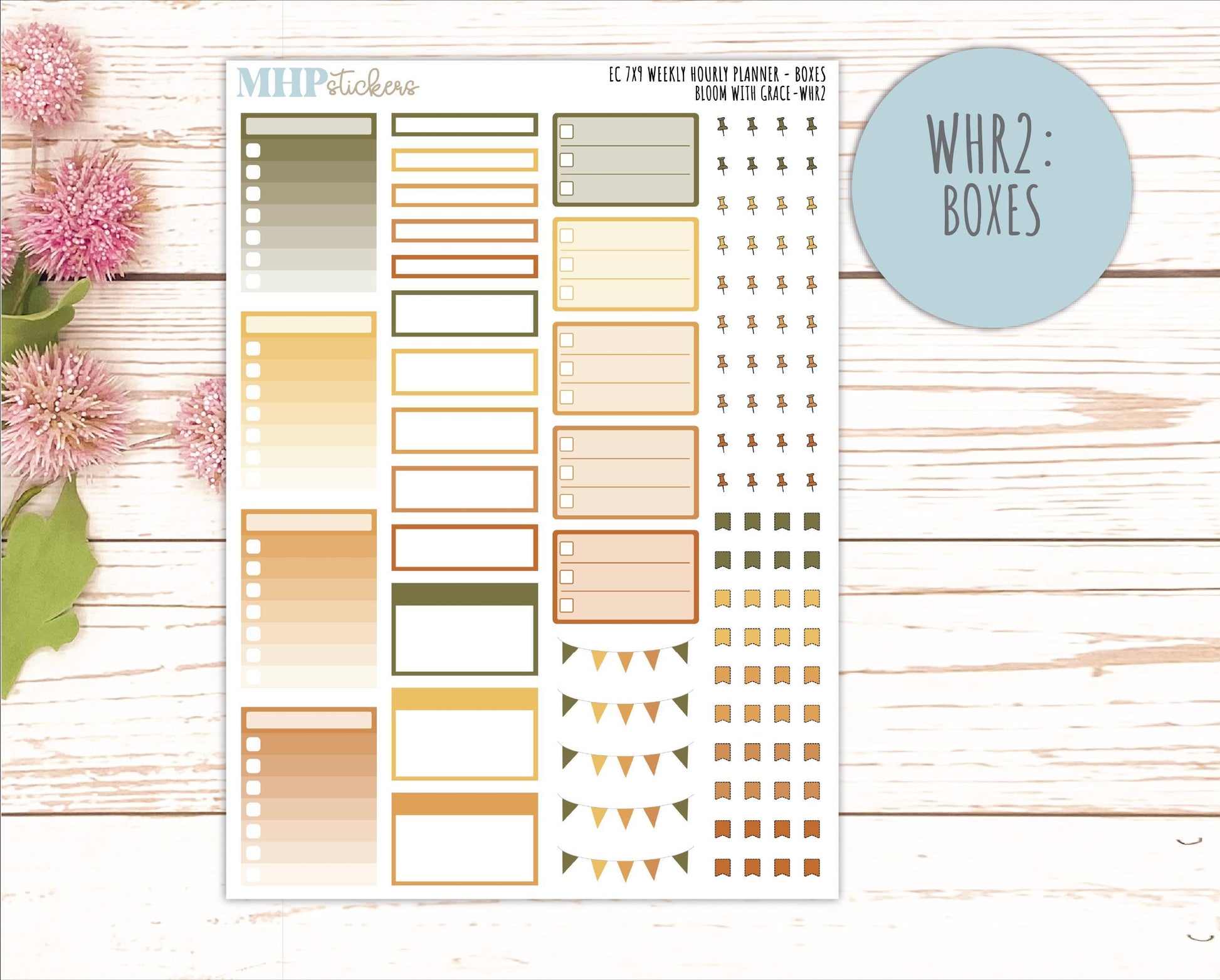 NOVEMBER Weekly Hourly Planning Kits for 7x9 Erin Condren Planners. 2026 Collection "Falling Leaves" || ECWHR