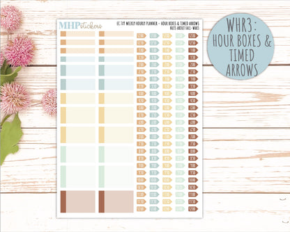 NOVEMBER Weekly Hourly Planning Kits for 7x9 Erin Condren Planners. 2026 Collection "Nuts About Fall" || ECWHR