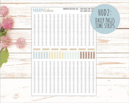 NOVEMBER 2026 Stickers for Hobonichi Techo Original. A6 Planners "Nuts About Fall" || HO