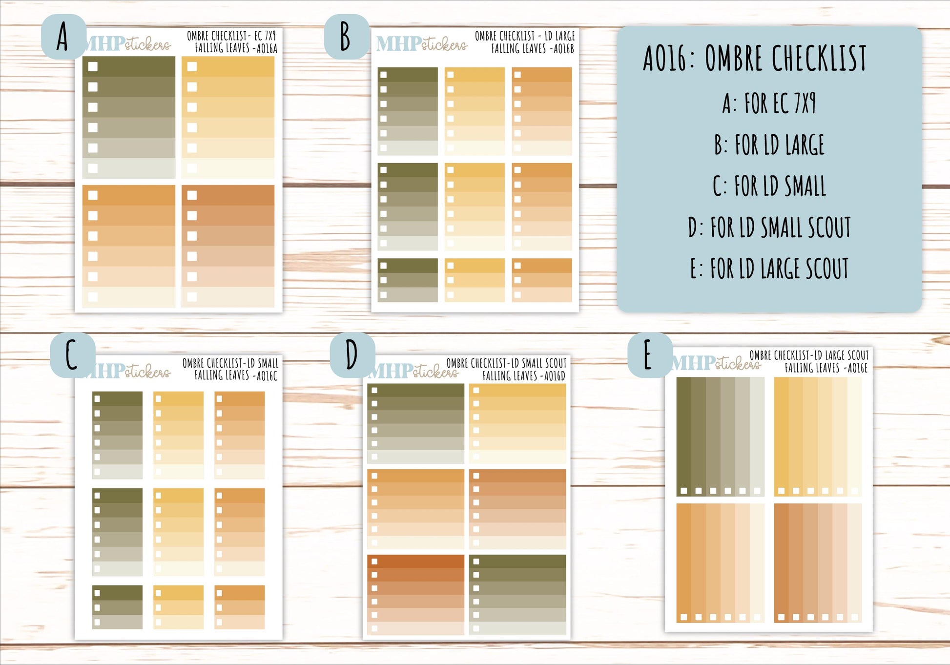 Basic Labels & Habit Trackers. Add-ons for Monthly Kits "Falling Vibes" || AOBL
