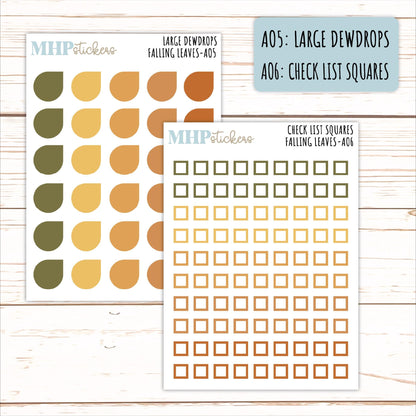 ADD-On's for Monthly Kits "Falling Leaves" || AO