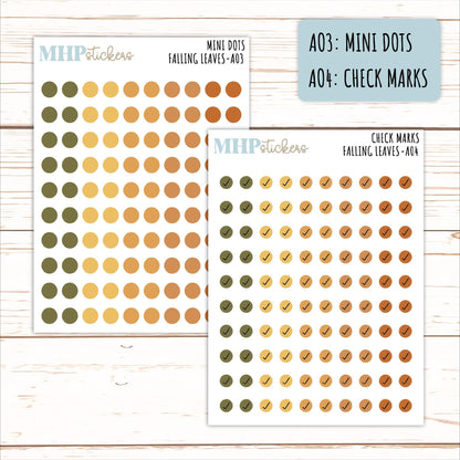 ADD-On's for Monthly Kits "Falling Leaves" || AO