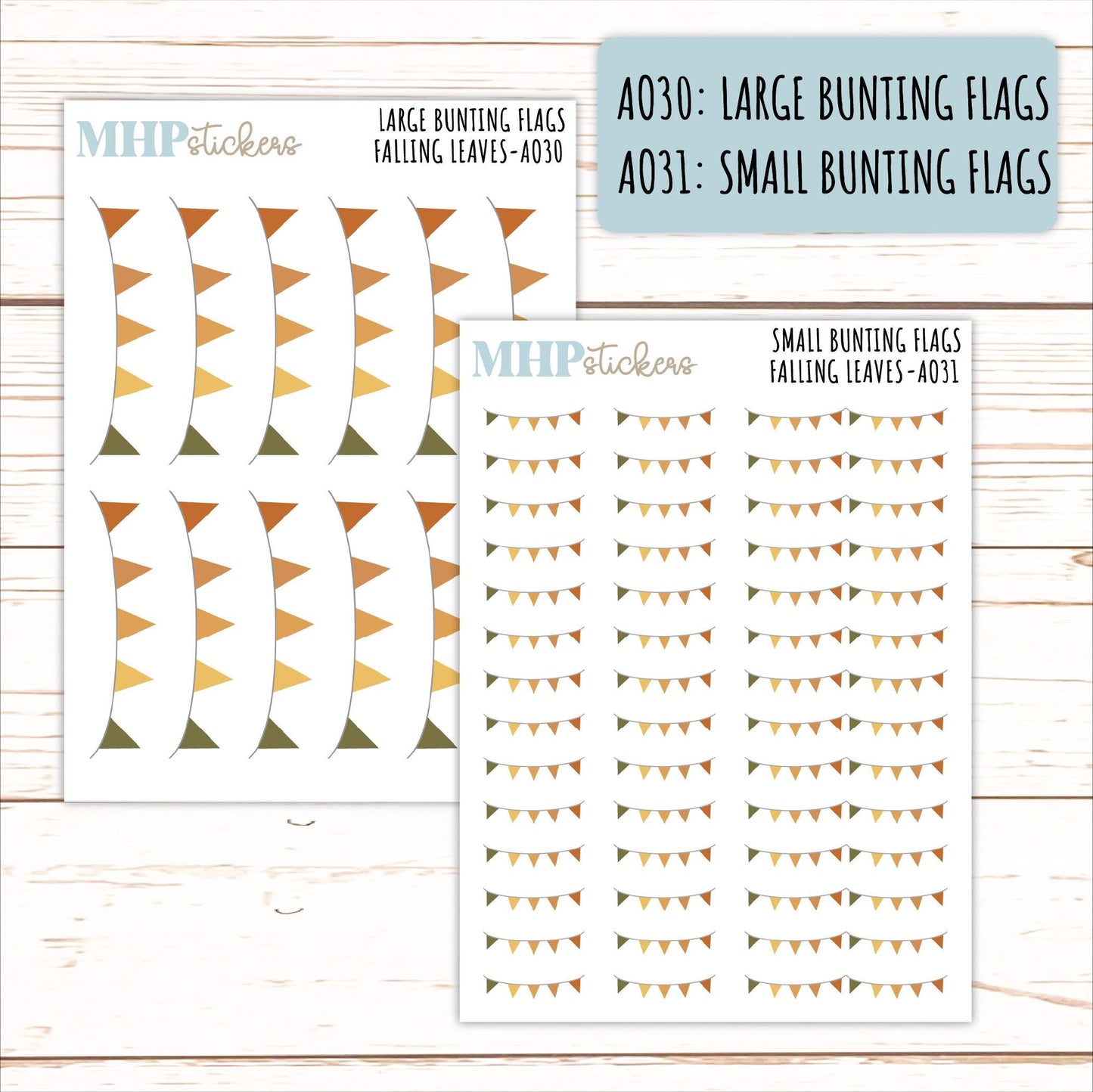 ADD-On's for Monthly Kits "Falling Leaves" || AO