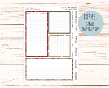 DECEMBER 2026 Stickers for The Jo, Laurel Denise Planner "Christmas Joy" || POP